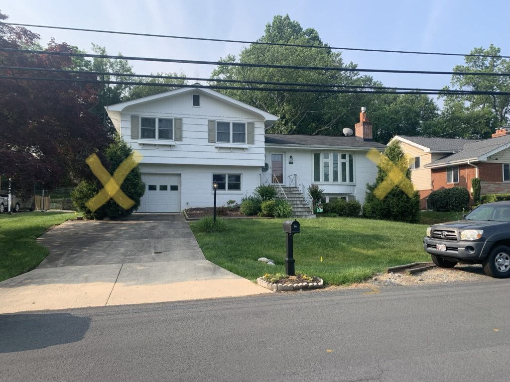 trees to remove next to house
